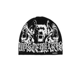 Wasted Paris Reversible Brow Guardian Beanie - Black/White -