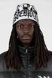 Wasted Paris Reversible Brow Guardian Beanie - Black/White -