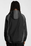 Wasted Paris Arena Windbreaker - Black / Charcoal