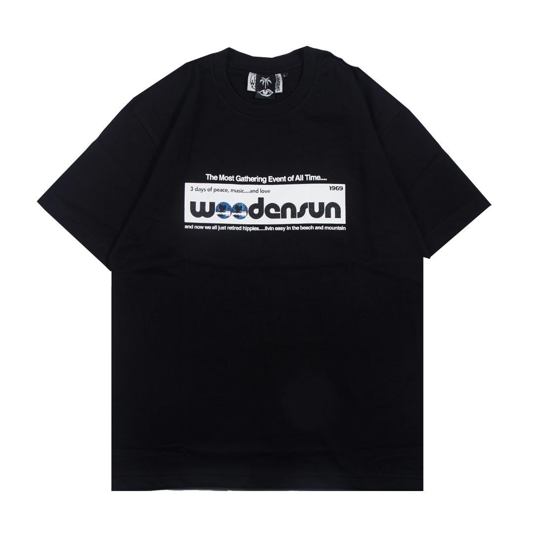 Woodensun Woodstock T-Shirt - Black